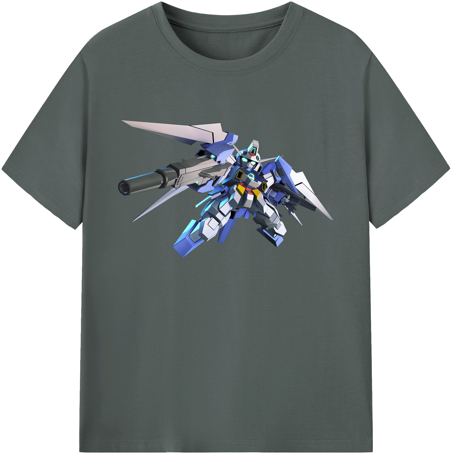 （画像用） 機動戦士ガンダム Mobile Suit Gundam 綿100％ メンズ半袖Tシャツ｜肌触りやわらか＆通気性